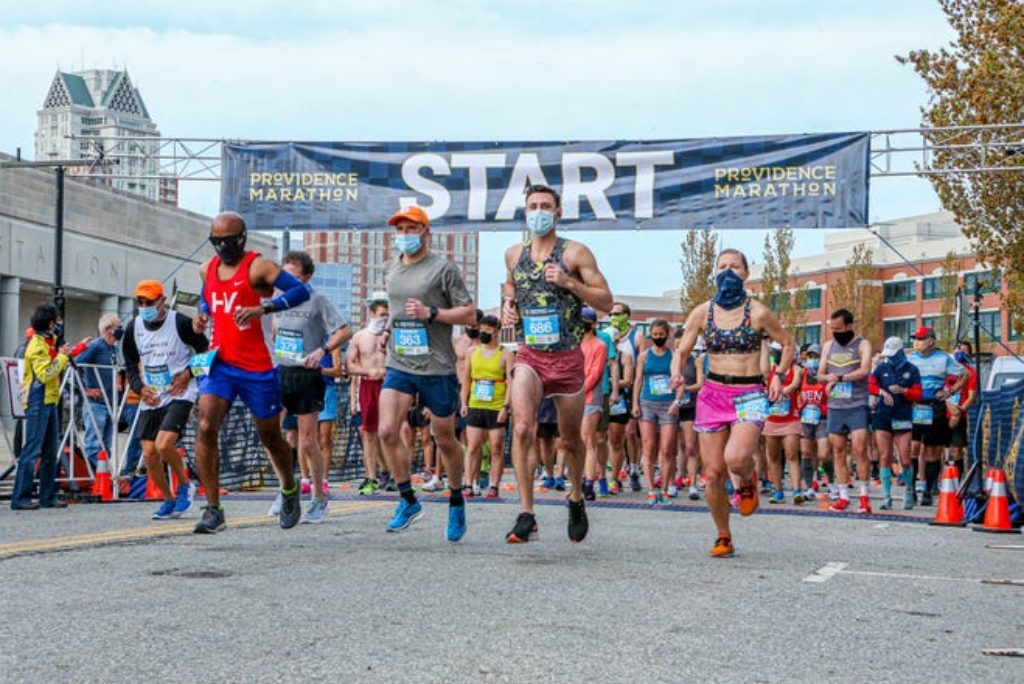 Providence Marathon event draws nearly 1,700 runners to three races Sunday morning