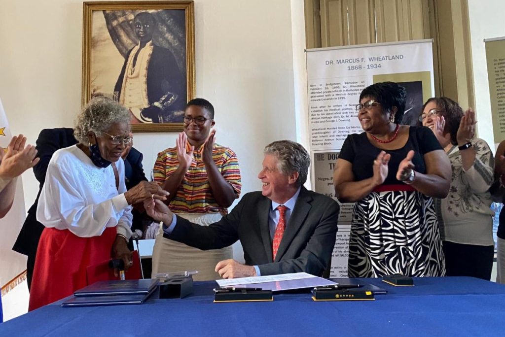 Governor McKee signs Rhode Island African Heritage and History Curriculum Bill