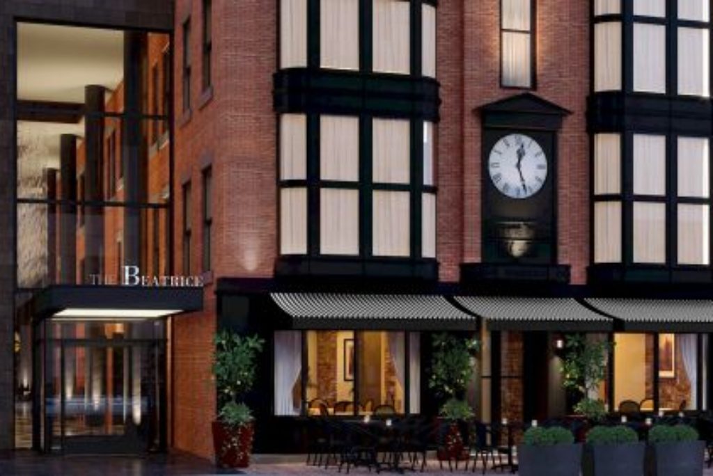 The Beatrice Opens in Downtown Providence with Stylish Boutique Ambience, World-Class Bellini Restaurant by Ignazio Cipriani and Private Rooftop Club